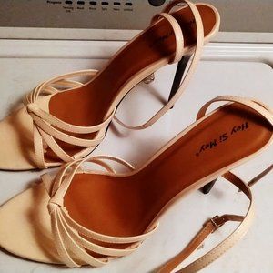 Hey Si Mey Ankle Strap High Heels Size 15